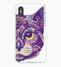 Cat Head (Color Version) iPhone Case