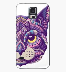 Funda/vinilo para Samsung Galaxy Cabeza de gato (Versión en color)