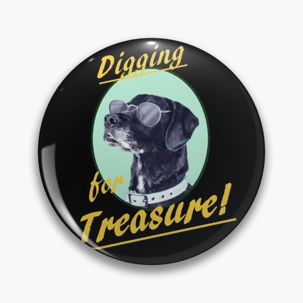 Item preview, Digging For Treasure! - Cool Dog designed and sold by TreasureTime.