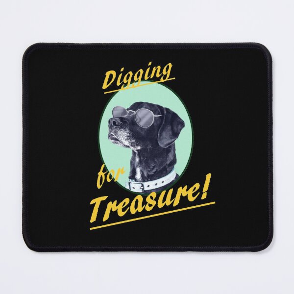 Item preview, Digging For Treasure! - Cool Dog designed and sold by TreasureTime.