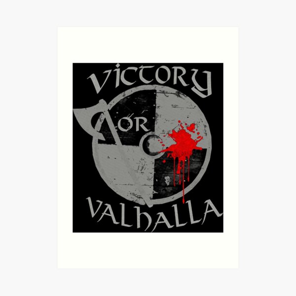 Victory Valhalla Art Print for Sale by danshollerds