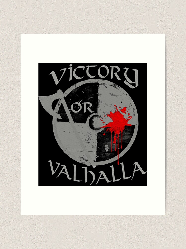 Victory Valhalla Art Print for Sale by danshollerds