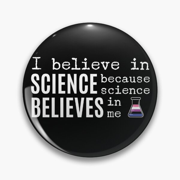 Item preview, Pride Science (Genderfluid Flag) Version 3 in White designed and sold by SingeDesigns.