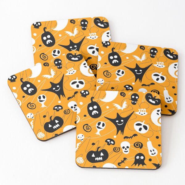 Item preview, Spooky Halloween Pattern designed and sold by Lorets-Designs.