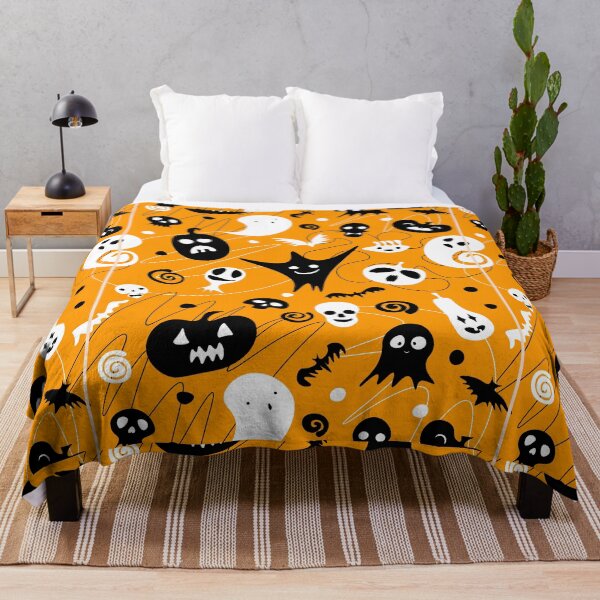Item preview, Spooky Halloween Pattern designed and sold by Lorets-Designs.