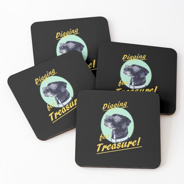 Item preview, Digging For Treasure! - Cool Dog designed and sold by TreasureTime.
