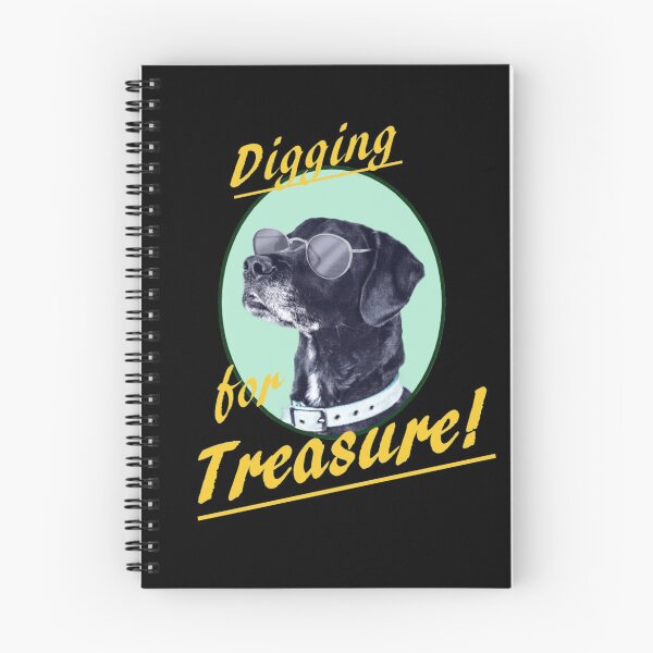 Item preview, Digging For Treasure! - Cool Dog designed and sold by TreasureTime.