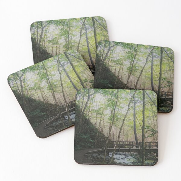 Item preview, Forest along the Cabot Trail- Nova Scotia- home & living, office stationary and mouse pad designed and sold by Winnie Tam.