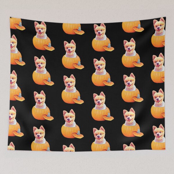 Item preview, Pomeranian Halloween Pumpkin for Pomeranian Lovers   designed and sold by Mochi-Merch.