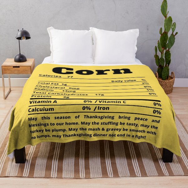 Item preview, Corn Nutritional Facts Funny Thanksgiving Food designed and sold by MoMasry.