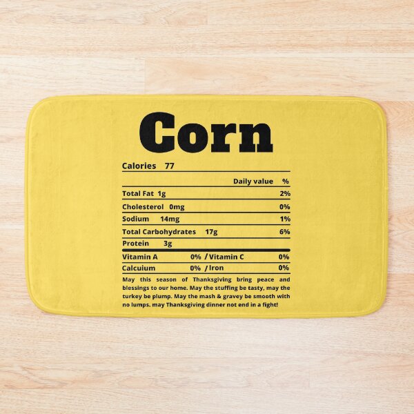 Item preview, Corn Nutritional Facts Funny Thanksgiving Food designed and sold by MoMasry.