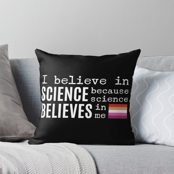 Item preview, Pride Science (Lesbian Flag) Version 4 in White designed and sold by SingeDesigns.