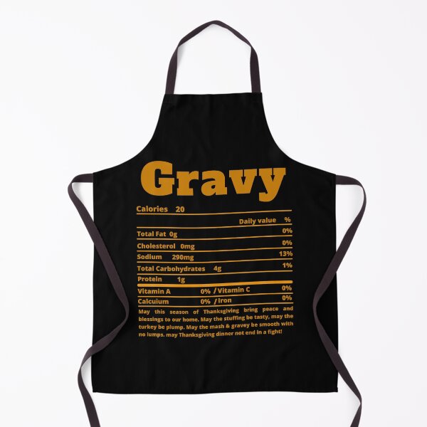 Item preview, Gravy Nutritional Facts Funny Thanksgiving Food designed and sold by MoMasry.