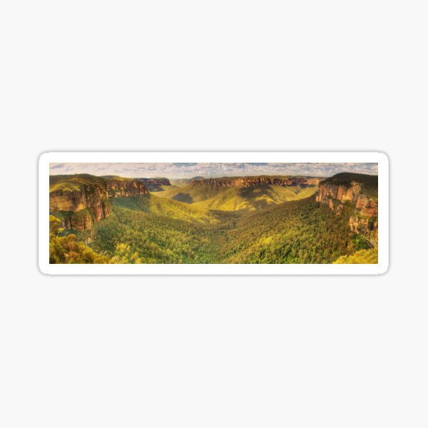Item preview, Blue Mountains valleys designed and sold by Kevin McGennan.