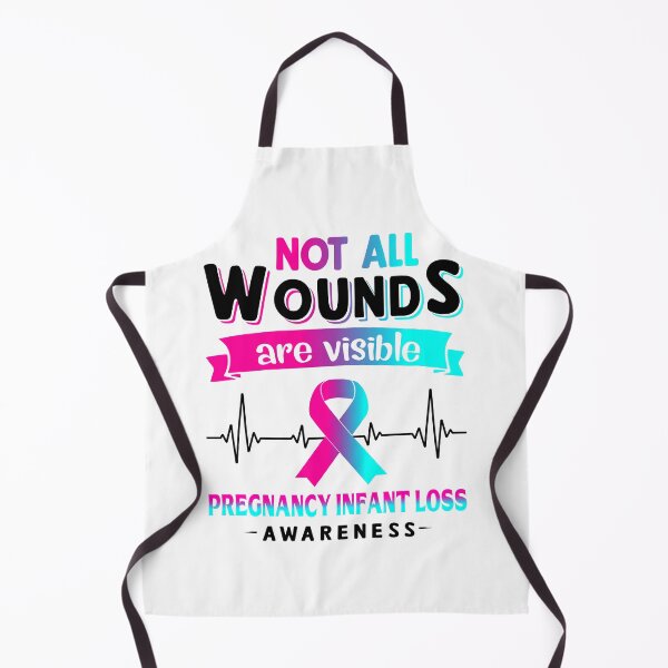 Item preview, Pregnancy Infant Loss Awareness Not All Wounds Are Visible designed and sold by Victormoratalla.