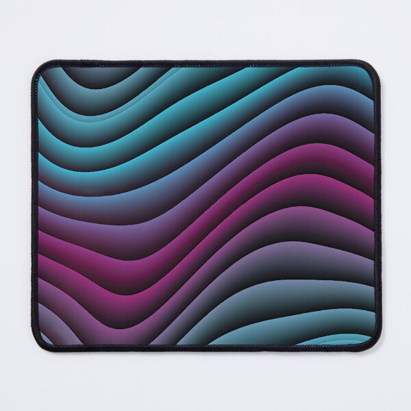 Aperçu de l'œuvre Résumé des vagues colorées créée et vendue par SandieBurchell.