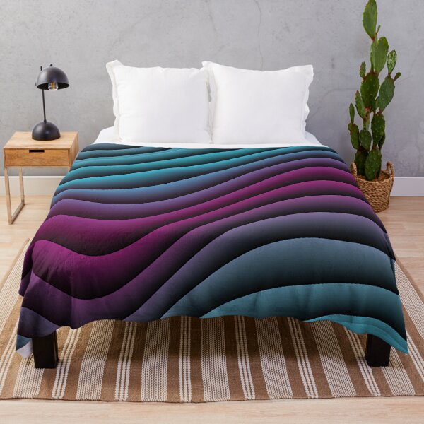 Item preview, Colorful Waves Abstract designed and sold by SandieBurchell.