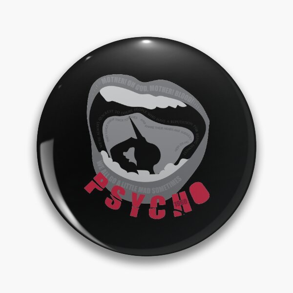 Item preview, Vintage - Psycho - 1960s - Super Detailed Zoom-In Graphic designed and sold by EunoiaDynasty.