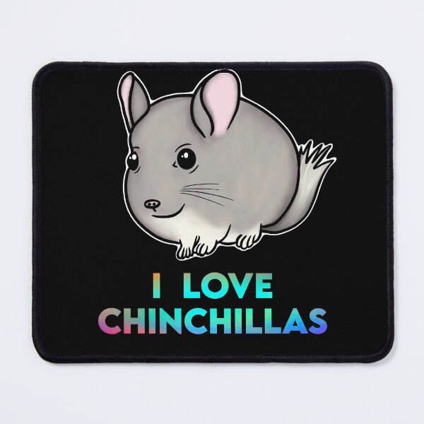 Item preview, Cute Chubby Chinchilla, I Love Chinchillas designed and sold by Mochi-Merch.