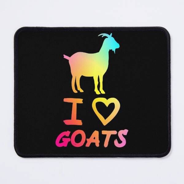 Item preview, Rainbow I Love Goats for Goat Lovers designed and sold by Mochi-Merch.