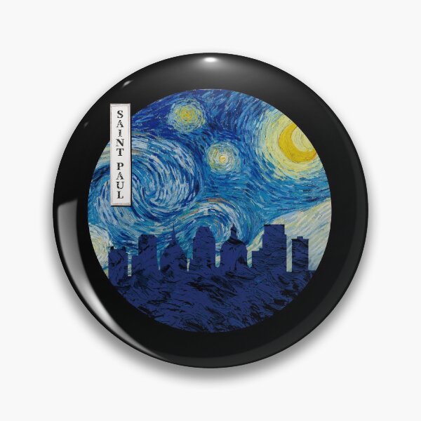 Item preview, Saint Paul Starry Night Van Gogh Circle designed and sold by DFerraz.