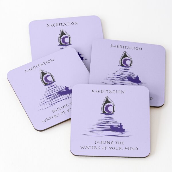 Item preview, Meditation Sailing The Waters of Your Mind designed and sold by Plumtree81.