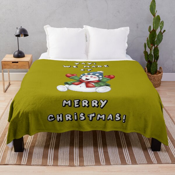 Item preview, Snowman Yay We Made It Merry Christmas designed and sold by aventi24.