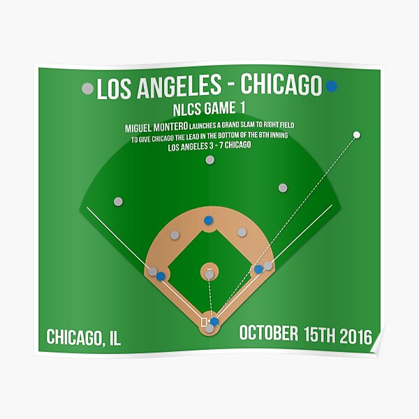Miguel Montero Blasts A Grand Slam Poster