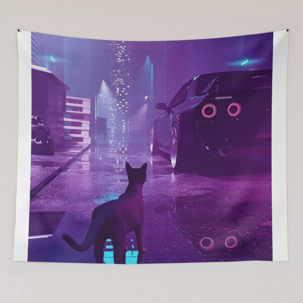 Item preview, Cyber Synth World Retro Night Life designed and sold by Rakuten Mallor.