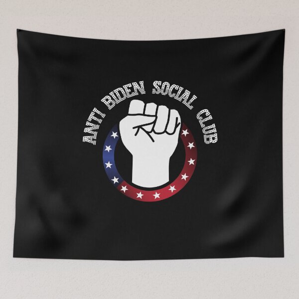 Item preview, Anti Biden Social Club! Fight the Gaffe Machine! Parody and satire only. designed and sold by HROC.