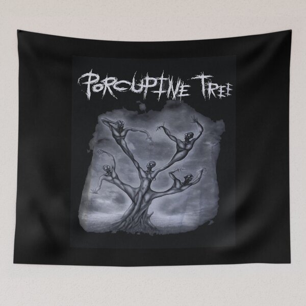 Item preview, Black PORCUPINE TREE LOGO 1 Essential Hallowen designed and sold by Lockman7969.
