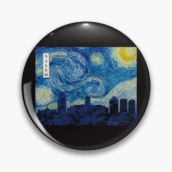 Item preview, Salem Van Gogh Starry Night designed and sold by DFerraz.