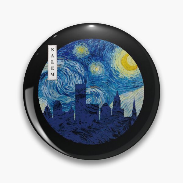 Item preview, Salem Starry Night Van Gogh Circle designed and sold by DFerraz.