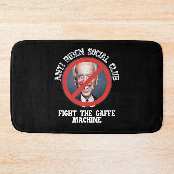 Item preview, Anti Biden Social Club! Fight the Gaffe Machine! Parody and satire only. designed and sold by HROC.
