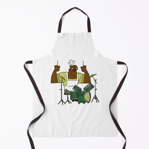 Item preview, Chef plays drums designed and sold by SanchezSmith.