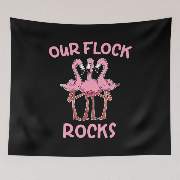 Item preview, Our Flock Rocks Flamingo Matching Family Vacation Group  designed and sold by kellygritzman.