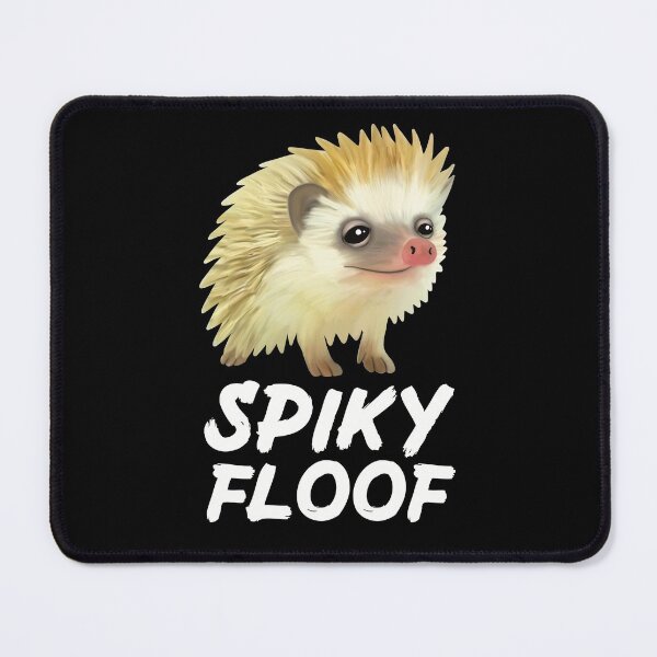 Item preview, White Spiky Floof for Hedgehog Lovers designed and sold by Mochi-Merch.