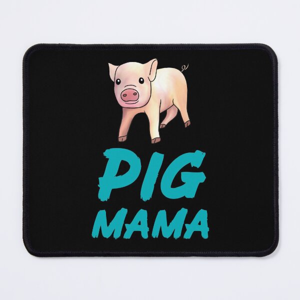 Item preview, Blue Pig Mama Cute Pig designed and sold by Mochi-Merch.