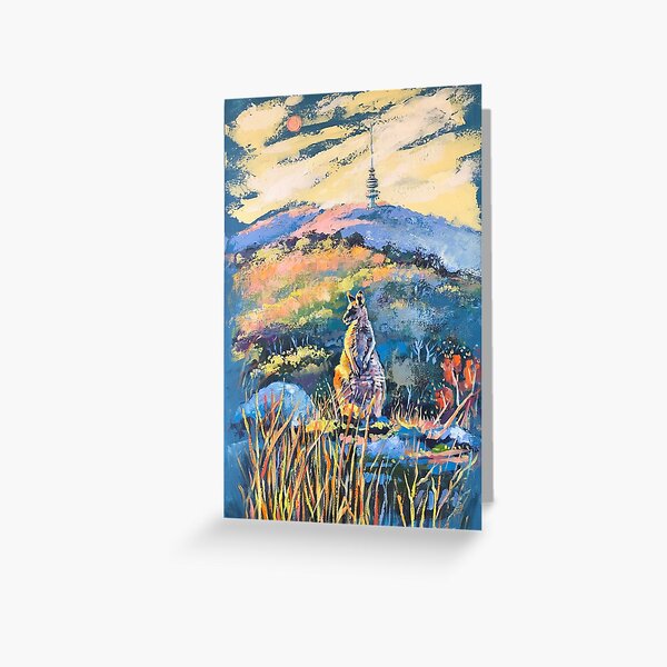Canberra Icons Greeting Card
