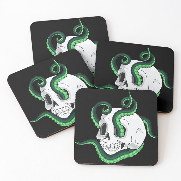 Item preview, Tentacle Skull designed and sold by MrsKittythulhu.