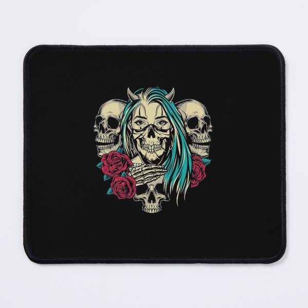 Item preview, Skull with floral Halloween Shirt Classic T-Shirt designed and sold by GlobalSpace.