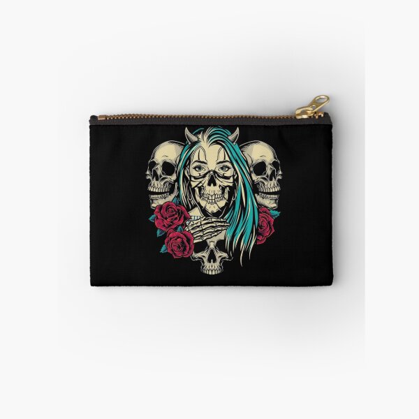 Item preview, Skull with floral Halloween Shirt  Classic T-Shirt designed and sold by GlobalSpace.