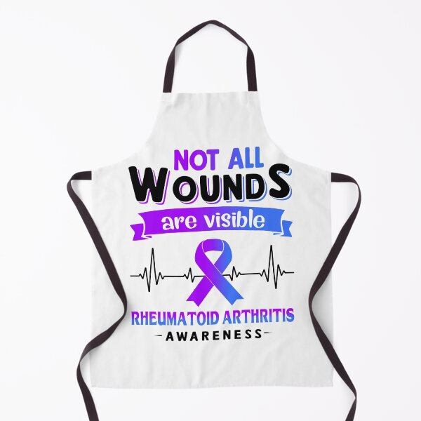 Item preview, Rheumatoid Arthritis Awareness Not All Wounds Are Visible designed and sold by Victormoratalla.