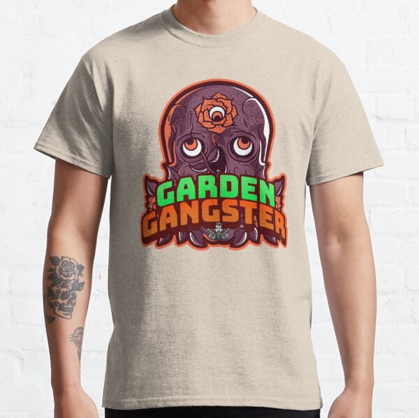 Flower and Face - Garden Gangster Classic T-Shirt