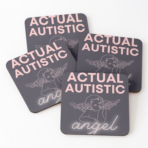 Item preview, actual autistic angel designed and sold by goblinbabe.