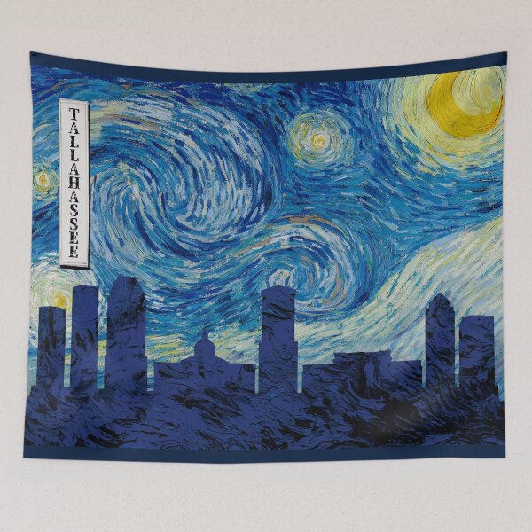 Item preview, Tallahassee Van Gogh Starry Night designed and sold by DFerraz.