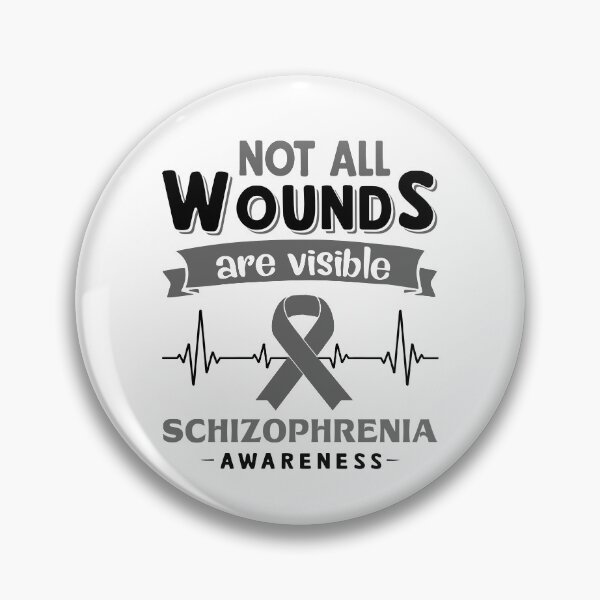 Item preview, Schizophrenia Awareness Not All Wounds Are Visible designed and sold by Victormoratalla.