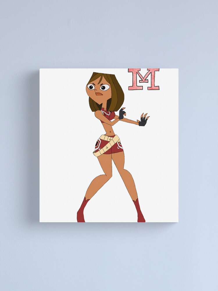 Courtney From Total Drama Art Board Print for Sale by The Dollz