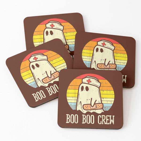 Item preview, Boo Boo Crew Nurse Halloween For Nurses RN Ghost Women designed and sold by hanesmlwn64.