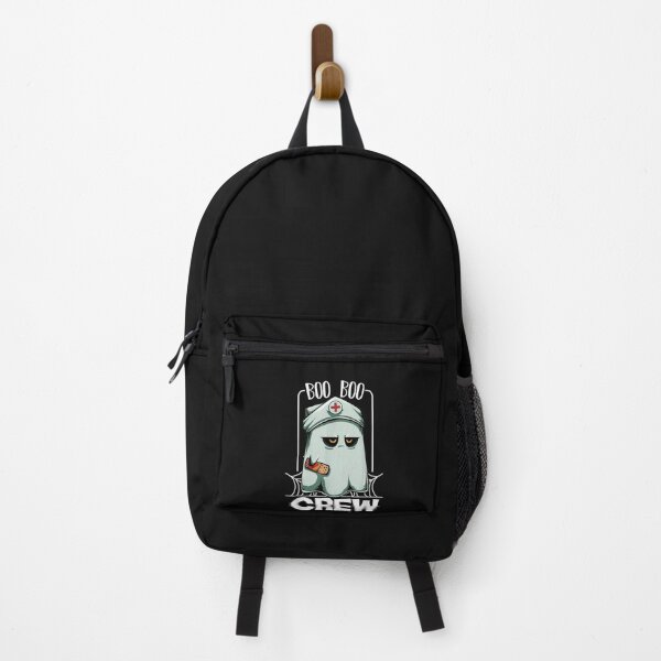 Item preview, Boo Boo Crew Nurse Ghost Funny Scary Halloween Quotes designed and sold by hanesmlwn64.